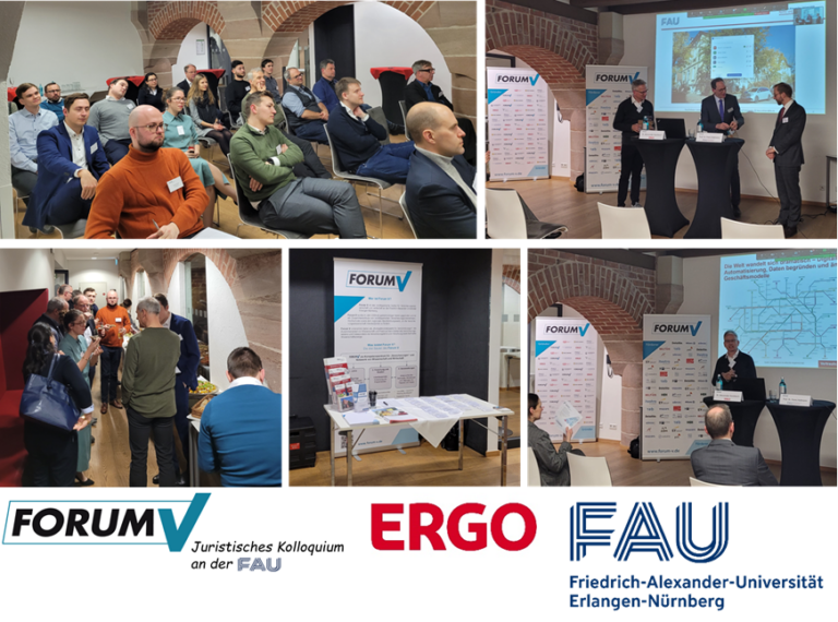 Rückblick Forum V-Juristisches Kolloquium: Herr Dr. Alexander Hombach und Herr Prof. Dr. Franz Hofmann zum Thema „Datenschutz und unlauterer Wettbewerb – was gilt, wenn die Rechtsordnung sowohl die Löschung eines Datensatzes als auch dessen Aufbewahrung verlangt?“