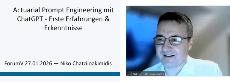 Rückblick: Drittes Forum V-Versicherungsmathematische Kolloquium im Wintersemester 2025/2026